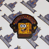 Spongebob\Freddy Nightmares sticker - Thee Sticker God