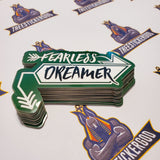 Fearless Dreamer sticker - Thee Sticker God