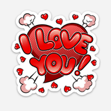 I Love You sticker - Thee Sticker God