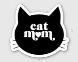 Cat Mom & Dad stickers - Thee Sticker God