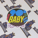 90's Baby Retro sticker - Thee Sticker God