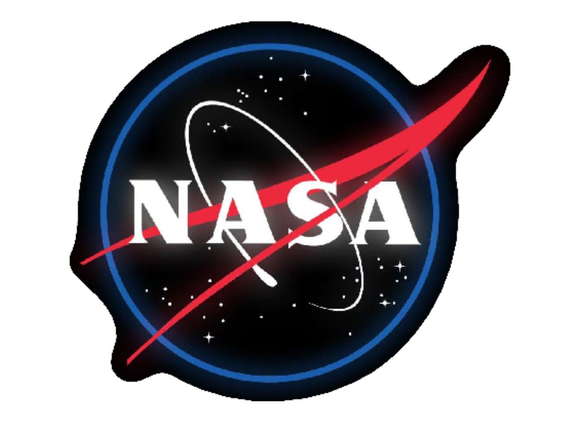 Nasa logo sticker - Thee Sticker God