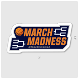 March Madness sticker - Thee Sticker God