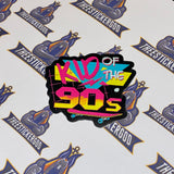 Kid of the 90s sticker - Thee Sticker God